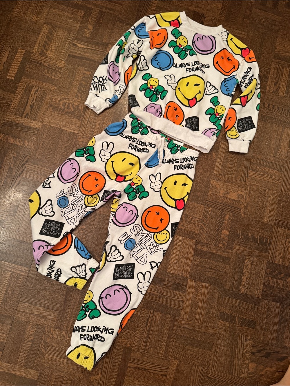 H&M kids jogger Set - Size 7 Multicolor